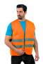 Warning Vest, Orange -52E1600- Work Vest-Work Safety
