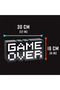 أيقونة لعبة الفيديو Game Over Atmos Light - 7