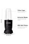 900 Watts, 9 Piece Accessories, High Speed Blender, Mixer, Smoothie Maker, All Black - 3