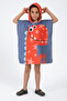 Dino Kids Poncho Beach Towel