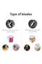 900 Watts, 9 Piece Accessories, High Speed Blender, Mixer, Smoothie Maker, All Black - 5