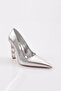 0992 Women's Pointed Toe Heeled Shoes - 2
