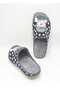 Women's Home Slippers Ms254 Cat Velvet Printed Sabo Slippers - 2