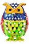 Décor Owl Box 4Cm X 4Cm X 5Cm Multi-Colour