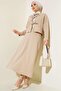 Women's Front Lace up Double Set