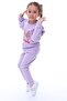 Girl's Tracksuit Suit with Sequin Embroidery - 2