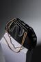 Black Women's Chain Shoulder Bag - 3