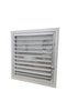 Concealer Cover Bathroom Grille Aluminum White Interior Grille 40X40 - 5
