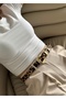 100 cm Leopard Gold Buckle Belt