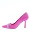 029-23y Women's Crystal Stone Banded Heeled Shoes - 3