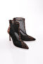2751 Women's Shoes with Mesh Detail and Stone Trim on the Front - 2