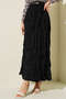 Wrinkled Pleated Skirt