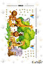 Forest Animals Themed Kids Room Sticker Set - 2