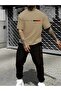 MEN'S Printed Tracksuit Set T-Shirt Jogger Pants Tracksuit Bottom - Top and Bottom Set