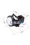 LHD RONAN 3.0inch 45W Bi Led Two Reflector Lenses Car Headlight 2000LM 5500K For Hella 3R G5 Hi Lo B - 2