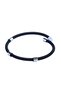 Wicker Striped Steel Men's Bracelet - 2