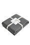 Single Gray Color Waffle Pike 100% Cotton 160 X 220 cm