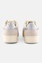 Women Lace Up Outdoor Shoes, Light Grey - 2