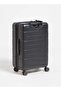 Textured Hardcase Luggage Trolley Bag with Retractable Handle - 4