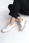 Bianca Winslow White Women's Orthopedic Flexible Ultra Light Daily Walking Sports Casual Soft Leather Shoes - 4