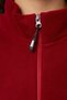 Mooncover Unisex High Collar Fleece Sweatshirt – Standard Fit Burgundy - 7