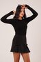 Long Sleeve Basic Black Bluz - 3