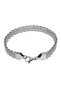 6 mm20 cmGray Steel Men's Bracelet et84by-6