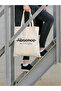Kalin White Canvas Tote Bag, Tote Bag, Shopper Bag and Pinterest Style Bag