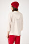 Modal Fabric Silky Hooded Zipper Sweatshirt - 5