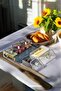 11 Piece Storage Container with Tray, 5 Compartments, Lid, Breakfast Set, Breakfast Set with Presentation - 8
