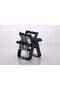 ,spice rack Set 18 Glass Jar ,Ferris Wheel Rotating stand,Plastic,Black