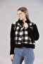 Polar Snap-On Jacket - Black Checkered | |   F1133 - 2