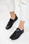 Women's Black Sneakers 20302 - 3