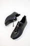 Women's Black Sneakers 20302 - 6