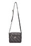 Black Tram Alphabet Women's Shoulder Bag 05Po25Y1880 - 3