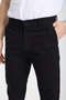 Siyah Slim Fit Basic Chino Esnek Gabardin Pantolon TMNSS25PL00018 - 8