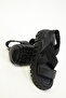 Women's Sandals 17827 - Black Matte - 4