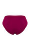 Mürdüm Drapeli Hipster Normal Bel Bikini Altı TBESS24BA00139 - 6
