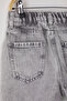 Anthracite Straight Denim Shorts & Bermudas Tkdss25Sr00010 - 3