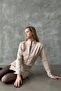 Stone Suede Crop Coat |   F1551 - 3
