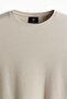 Waffled jersey top - 2