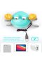 HUT Crawling Crab Baby Toy – Light & Music, Obstacle-Avoiding Rechargeable Tummy Time Toy (Orange) - 4