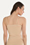 Tan Thin Strap Seamless Undershirt - 2