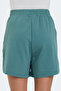 Vikenti Women's Water Green Shorts with Pockets - 4