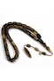 Katalin Quail Czechoslovakian Capsule Cut 8X11Mm Rosary - Brown