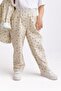 Flower Gabardine Girl's Trousers - 2