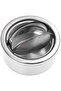 Stainless Steel Push Decor Ashtray 12 cm (Bk-12) - 3