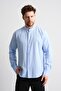 Judge Collar Long Sleeve Men's Linen Shirt - 2