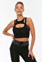 Halter Neck Supported/Shaper Knitted Sports Bra - 3