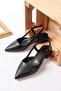 Lina Black (3 cm Heels) Pointed Toe Heeled Shoes - 5
